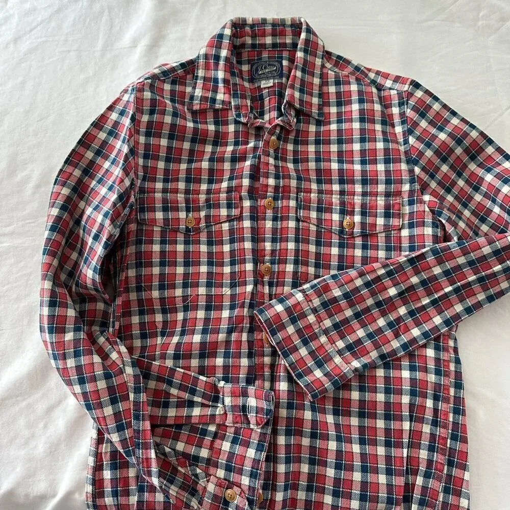 JCrew Flannel Long Sleeve Button Down